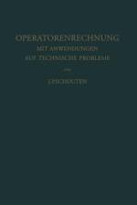 Operatorenrechnung af Jacobus P. Schouten