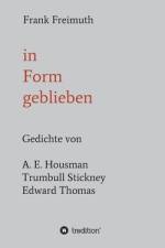in Form geblieben af Frank Freimuth