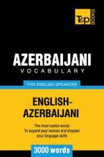 Azerbaijani vocabulary for English speakers - 3000 words af Andrey Taranov