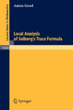 Local Analysis of Selberg's Trace Formula af A. Good