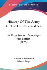 History Of The Army Of The Cumberland V2 af Thomas B. Van Horne