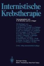Internistische Krebstherapie af K. W. Brunner
