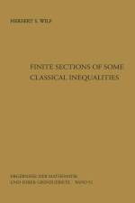 Finite Sections of Some Classical Inequalities af Herbert S. Wilf