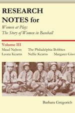 Research Notes for Women at Play af Barbara Gregorich