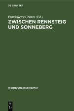Zwischen Rennsteig und Sonneberg