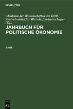 Jahrbuch fur politische Okonomie
