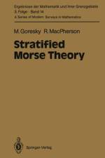 Stratified Morse Theory af Robert Macpherson