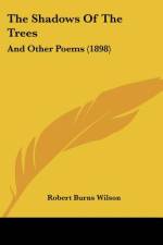 The Shadows Of The Trees af Robert Burns Wilson