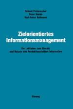 Zielorientiertes Informationsmanagement af Peter Hanke