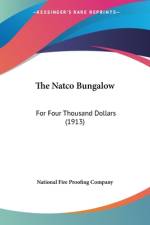 The Natco Bungalow af National Fire Proofing Company