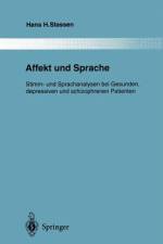 Affekt und Sprache af Hans H. Stassen