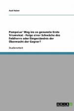 Pompeius' Weg ins so genannte Erste Triumvirat - Folge einer Schwäche des Feldherrn oder Eingeständnis der Übermacht der Gegner? af Axel Huber