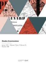 Études franciscaines af Freres Mineurs Capucins