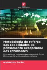 Metodologia de reforço das capacidades de pensamento excepcional dos estudantes af Abdukakhor Ganiev