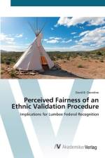 Perceived Fairness of an Ethnic Validation Procedure af David B. Oxendine