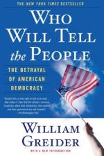 Who Will Tell the People af William Greider