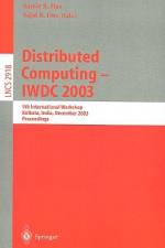 Distributed Computing - IWDC 2003 af Sajal K. Das