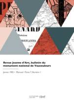 Revue Jeanne d'Arc, bulletin du monument national de Vaucouleurs af Collectif
