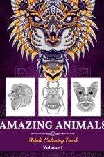 Amazing Animals Adult Coloring Book af Tonnbay