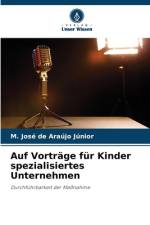 Auf Vorträge für Kinder spezialisiertes Unternehmen af M. José de Araújo Júnior