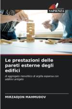 Le prestazioni delle pareti esterne degli edifici af Mirzadjon Mahmudov