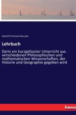 Lehrbuch af Gotthilf Christian Reccard