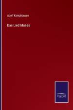 Das Lied Moses af Adolf Kamphausen