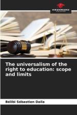 The universalism of the right to education: scope and limits af Bélibi Sébastien Daila