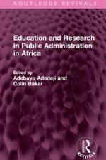 Education and Research in Public Administration in Africa af Adebayo Adedeji