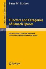 Functors and Categories of Banach Spaces af P. W. Michor