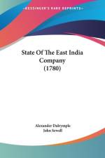 State Of The East India Company (1780) af Alexander Dalrymple