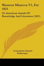 Western Minerva V1, For 1821 af Constantine Samuel Rafinesque