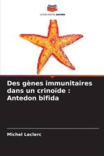 Des gènes immunitaires dans un crinoïde : Antedon bifida af Michel Leclerc