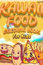 Kawaii Food Coloring Book For Kids af Coloring Book Happy