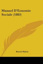 Manuel D'Eonomie Sociale (1883) af Benoit Malon