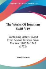 The Works Of Jonathan Swift V19 af Jonathan Swift