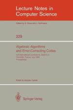 Algebraic Algorithms and Error-Correcting Codes af Jaques Calmet