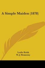 A Simple Maiden (1878) af Leslie Keith