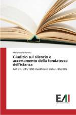 Giudizio sul silenzio e accertamento della fondatezza dell'istanza af Mariarosaria Donnici