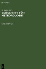 Zeitschrift fur Meteorologie