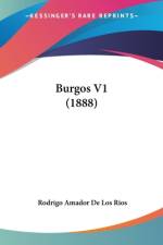 Burgos V1 (1888) af Rodrigo Amador De Los Rios