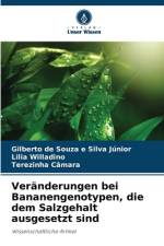Veränderungen bei Bananengenotypen, die dem Salzgehalt ausgesetzt sind af Gilberto de Souza e Silva Júnior