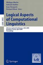 Logical Aspects of Computational Linguistics af Edward Stabler
