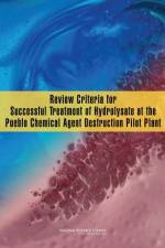 Review Criteria for Successful Treatment of Hydrolysate at the Pueblo Chemical Agent Destruction Pilot Plant af National Research Council