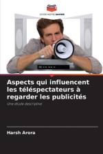 Aspects qui influencent les téléspectateurs à regarder les publicités af Harsh Arora