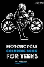 Motorcycle Coloring Book For Teens af Art Therapy Coloring