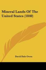 Mineral Lands Of The United States (1840) af David Dale Owen