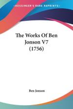 The Works Of Ben Jonson V7 (1756) af Ben Jonson