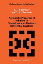 Asymptotic Properties of Solutions of Nonautonomous Ordinary Differential Equations af T. A. Chanturia