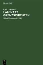Laminare Grenzschichten af Loitsianski L. G. Loitsianski